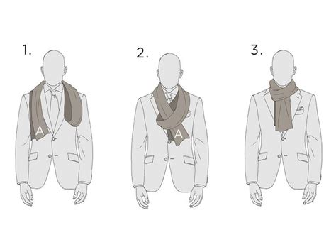 10 Manly Ways To Tie A Scarf Masculine Knots For Men Wearing Scarves
