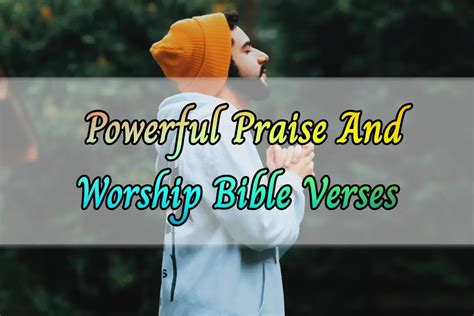Best 20powerful Scripture Praise And Worship To God Kjv