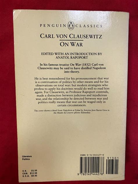 On War Carl Von Clausewitz