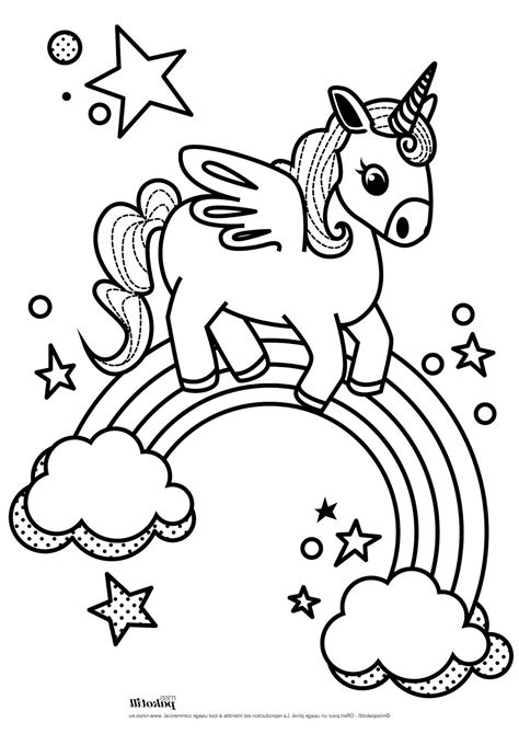 Coloriage Barbie Licorne Nice Coloriage Licorne à Colorier Dessin à