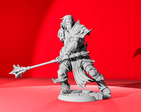 Best Wight Mace Par Lord Of The Print Miniature Etsy