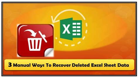 Recover Lost Or Deleted Data From Excel Files Archives Excel File