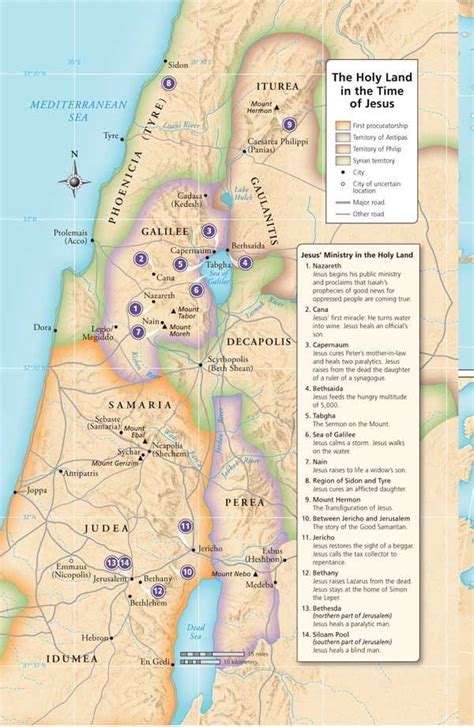 Heiliges Land Israel History Bible Mapping Bible Knowledge
