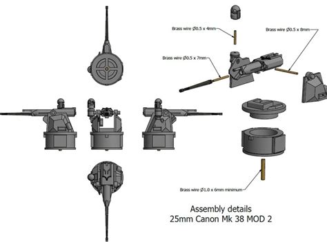 25mm Mk38 Mod 2 196 X 2 Upckw2hch By Hawkins751511