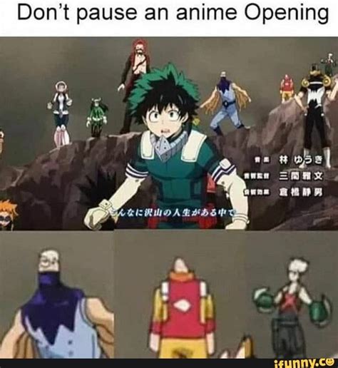 Dont Pause An Anime Opening Anime Funny Funny Anime Pics Anime