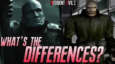 Mr X Resident Evil 2 Remake Differences With The Original And Remake