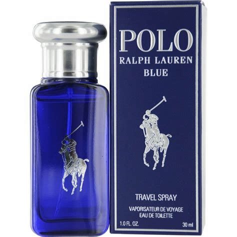 Ralph Lauren Polo Blue Mens Edt Spray 1 Oz 30 Ml Travel Size For Sale