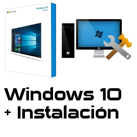Windows 10 Home Instalación Sistema Operativo Adaptable