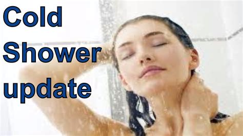 cold shower benefits update youtube