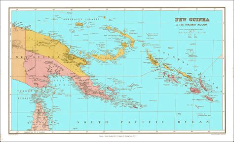 Papua New Guinea Map Large Political And Administrative Map Of Papua