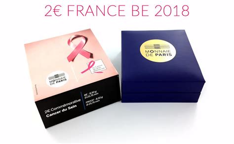 2 Euros 2017 Cancer Du Sein 25 Ans Du Ruban Rose Monnaie Magazine