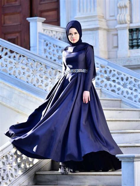 Tesett R Tafta Abiye Elbise Modelleri Yeni Tesett R Modas