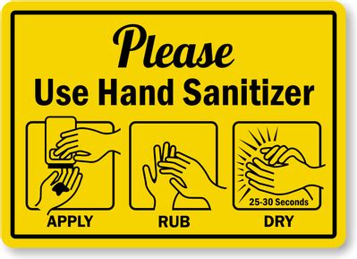 Tonight on tier talk, retired sgt. CONCLUSION - HAND SANITIZERS