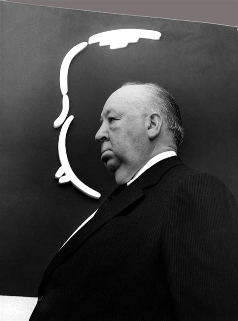 Alfred Hitchcock With Silhouette Circa 1965 2015 Photograph By David Lee Guss Pixels