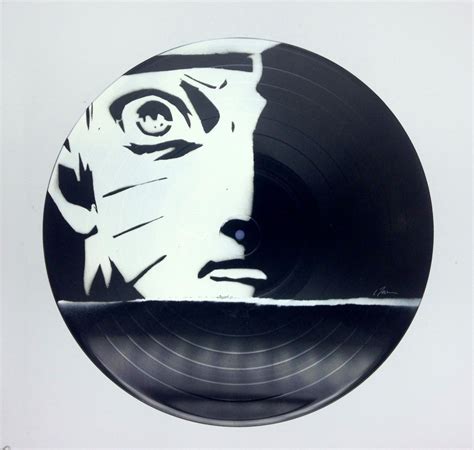 Naruto Vinyl Record Lp 12 Spray Painting By Lillyartglasgow On Etsy
