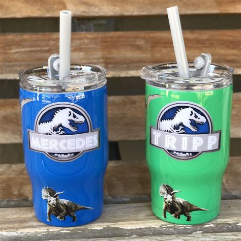 Kids Dinosaur Epoxy Tumblers Facebook Crafty Creations By Amber Nissen