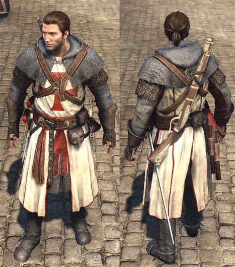 Chevalier Du Temple In Armor Assassins Creed Assassins Creed