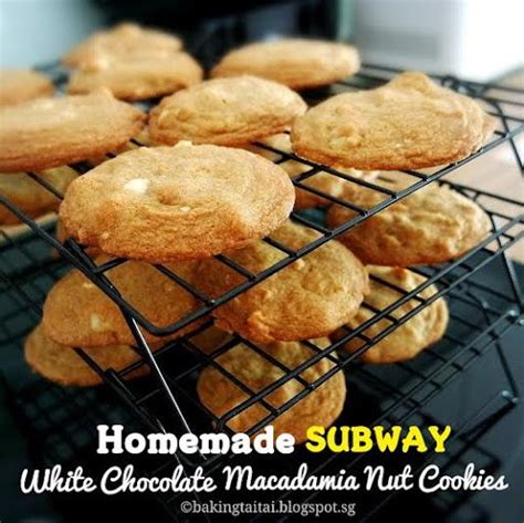 Subway White Chocolate Macadamia Nut Cookies Recipe Yummly Recipe