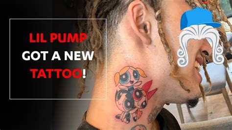 Lil Pump Got A Powerpuff Girls Tattoo Youtube