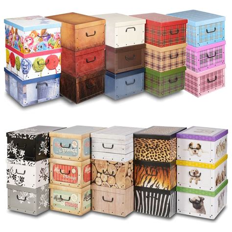 Maybe you would like to learn more about one of these? 3 Underbed Collapsible Cardboard Storage Boxes Lightweight ...