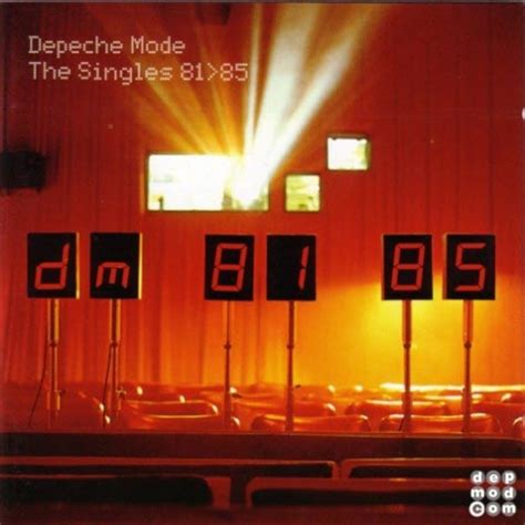 The Singles 8185 — Depeche Mode Discography