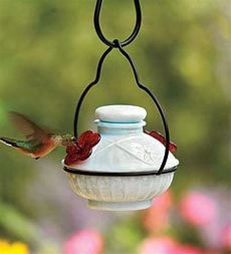 Hummingbirds can start showing up anywhere between late february and early may, depending. Easy Diy Hummingbird Feeder Ideas For Your Garden 32 ...