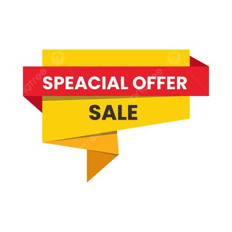 Special Offer Banner Vector Png Images Special Offer Banner Sale