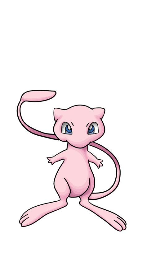 Learn How To Draw Mew From Pokemon Using Few Simple Drawing Steps