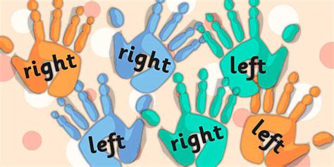Free Right And Left Handprint Cut Outs Teacher Made