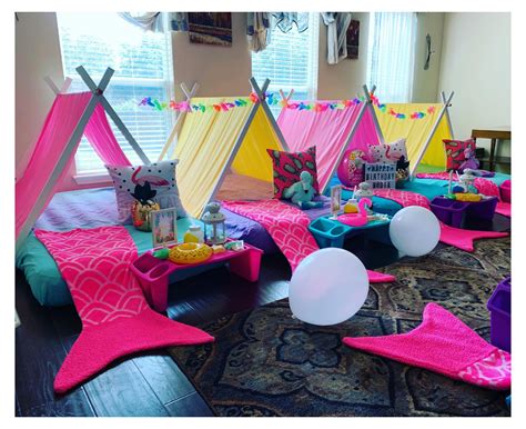 Slumber Party Tent Rental With Basic Solid Canopy Etsy Slumber Party Tents Take Your Par