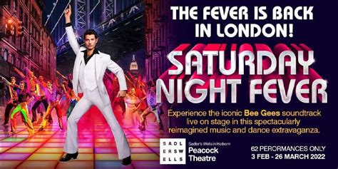 Saturday Night Fever Tickets Peacock Theatre London Seatplan