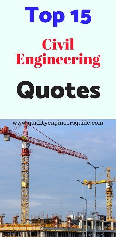 Top 15 Best Civil Engineering Quotes
