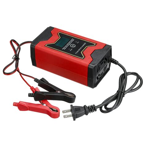 Car Battery Charger 12v 24v Smart Battery Charger Auto Car Truck Rv 6 Amp Multiple Stage