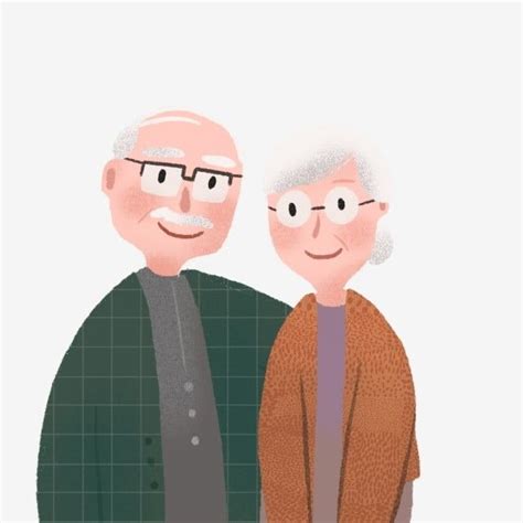 Kisspng Adobe Illustrator Clip Art The Old Couple Walking Old Clip