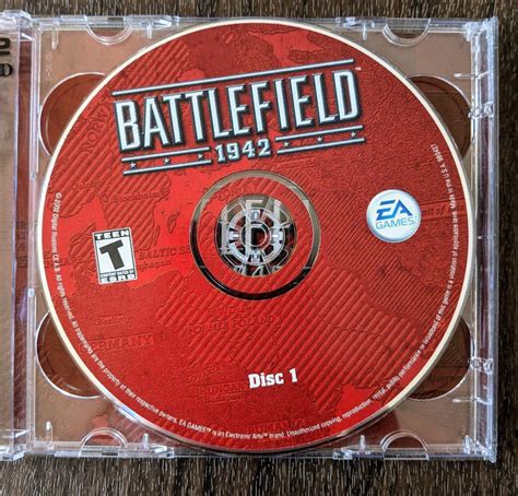 Battlefield 1942 Disc 1 Pc Game Disc Replacement