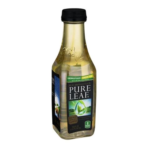 Pure Leaf Unsweetened Green Tea Hy Vee Aisles Online Grocery Shopping