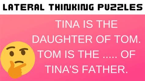 Fun With Riddles Lateral Thinking Puzzles With Answers