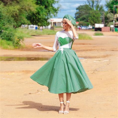 Nana01gp In Green Collectiv Culture Tswana Inspired Full Flare Dress 💚 📷 Stillsbytom