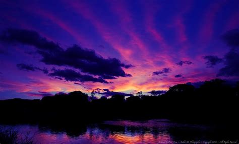 Blue And Purple Sunset Odds And Ends Pinterest