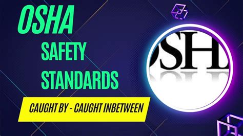 Osha Certification Focus Fatal 4 Caught In Or Caught Between Youtube