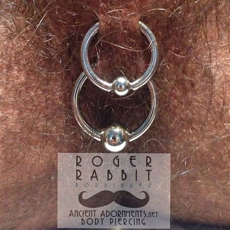 Ancientadornmentsbodypiercing Healed Pair Of Guiche Piercings At
