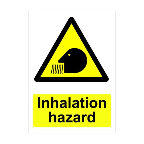 Inhalation Hazard Sign GJ Plastics Health And Safety Signage