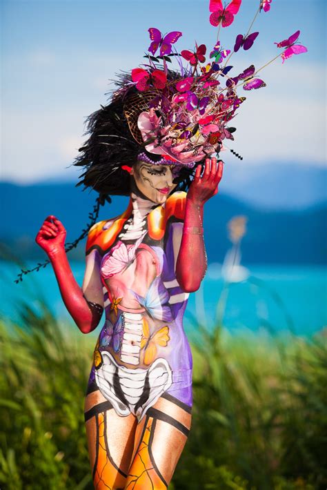 Psychedelic Photos From The World Bodypainting Festival Everfest