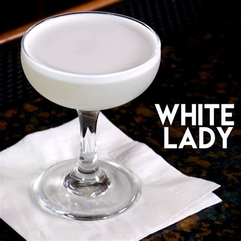 White Lady Awesomedrinks Cocktail Recipes
