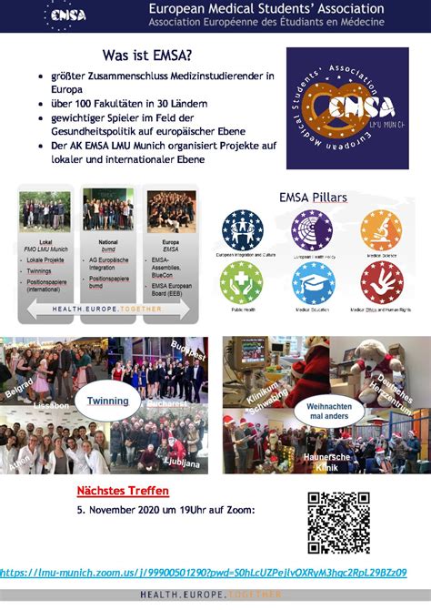 Maybe you would like to learn more about one of these? EMSA Erstsemesterorstellung 2020 - Fachschaft Medizin ...