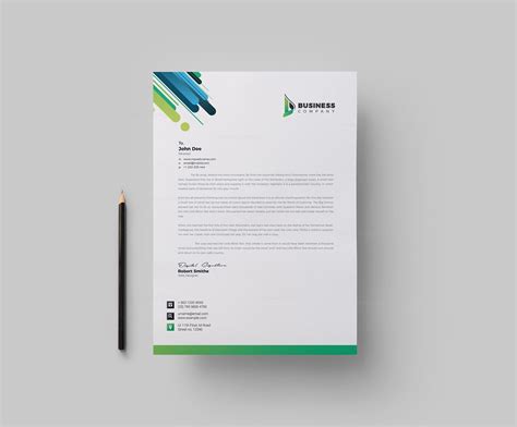 Best Corporate Letterhead Design Template 002165 Template Catalog