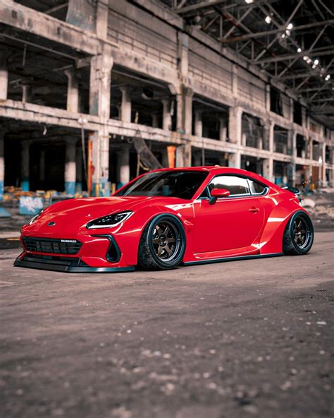 2022 Subaru Brz Goes Widebody With Rays Wheels And Drift Look