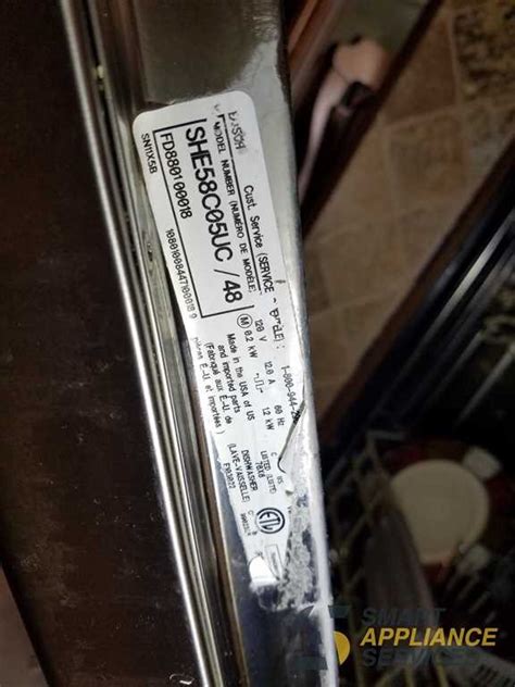 This protection system works so that in the event of a water leak. Water leak Bosch Dishwasher