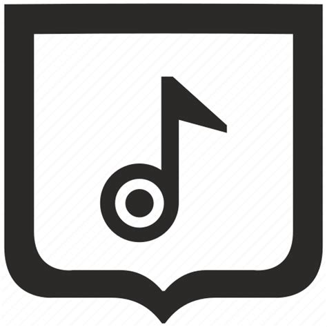 Music Note Shield Sound Icon