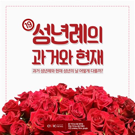 직관적인 기준은 법에서 찾아볼 수 있다. 5월 셋째주 월요일은 성년의 날, 과거 성년례와 어떻게 다를까 ...